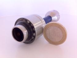 Le ridotte dimensioni della nuova testata Wöhler Ø 25 mm permettono videoispezioni in canne fumarie e tubazioni di ridottissimo diametro